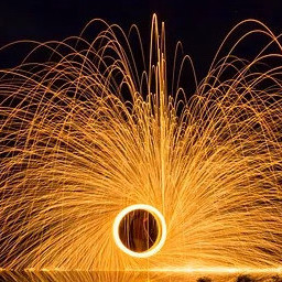Spark shower 100